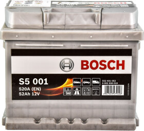 Акумулятор Bosch 6 CT-52-R S5 Silver Plus 0092S50010