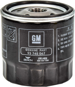 Масляный фильтр General Motors 93745067