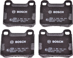 Тормозные колодки Bosch 0 986 466 871