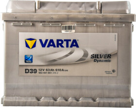 Акумулятор Varta 6 CT-63-L Silver Dynamic 563401061