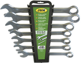 Набор ключей рожково-накидных JBM 50896 20-32 мм 7 шт
