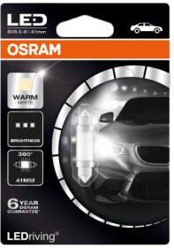 Автолампа Osram LEDriving Premium C5W SV8,5-8 1 W белая 6499WW-01B