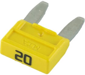Предохранитель автомобильный MTA MiniVal 0705150 FN mini 20A