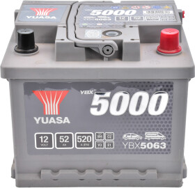 Аккумулятор Yuasa 6 CT-52-R YBX5063