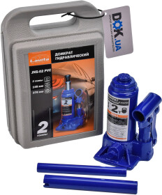 Домкрат Lavita пляшковий гідравлічний 2 т LAJNS-02PVC