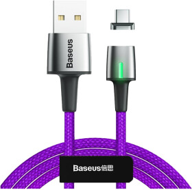 Кабель Baseus Zinc Magnetic CATXC-A05 USB - type-C 1 м