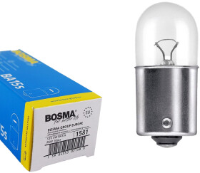 Автолампа Bosma R5W BA15s 5 W 1581