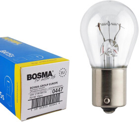 Автолампа Bosma P21W BA15s 21 W 0447