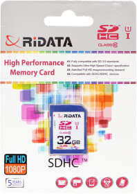Карта пам’яті RiDATA SDHC 32 ГБ