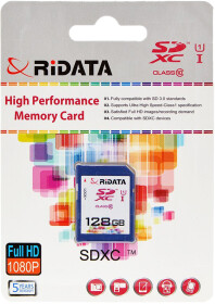 Карта памяти RiDATA SDXC 128 ГБ