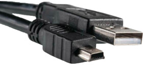 Кабель PowerPlant KD00AS1244 USB - Mini USB 1,5 м