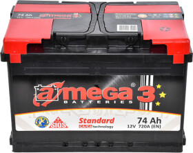 Аккумулятор A-Mega 6 CT-74-R Standard M374
