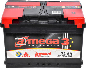 Акумулятор A-Mega 6 CT-74-R Standard M374