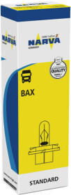 Автолампа Narva Standard BAX BX8,4d 1,4 W прозора 17082