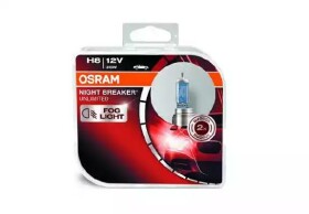 Автолампа Osram Night Breaker Unlimited H8 PGJ19-1 35 W прозрачно-голубая 64212NBU-HCB
