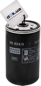 Паливний фільтр Mann WK 824/3