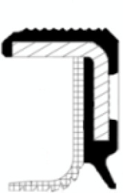 Сальник коленвала Corteco 20027584