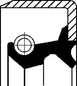 Сальник розподільного вала Corteco 19026788