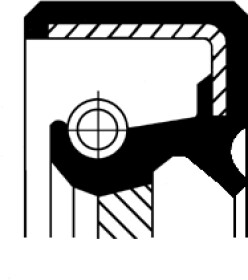 Сальник первичного вала Corteco 19015088