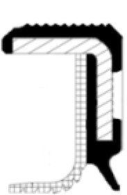 Сальник коленвала Corteco 19035976