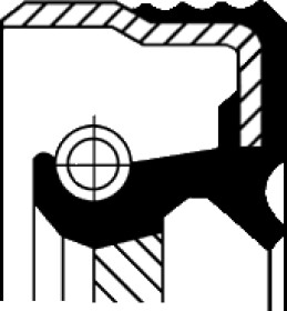 Сальник коленвала Corteco 12015255