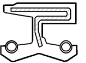 Прокладка патрубка турбины Corteco 19027899B