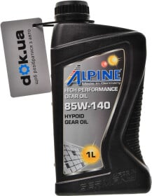 Трансмісійна олива Alpine High Performance Gear Oil GL-5 85W-140