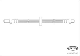Тормозной шланг Corteco 49405546