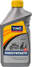 Моторное масло 4T Yuko Semi-Synth 10W-40 полусинтетическое
