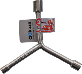 Ключ торцевий Intertool HT1639 Y-подібний 8x10x13 мм