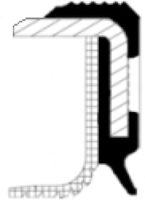 Сальник колінчастого вала Corteco 20030111