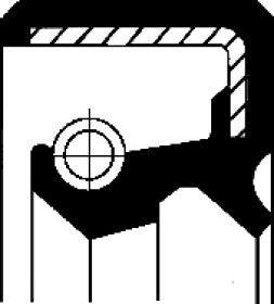 Сальник полуоси Corteco 19027780