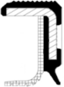 Сальник розподільного вала Corteco 20035460