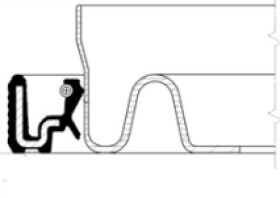 Сальник коленвала Corteco 12014726