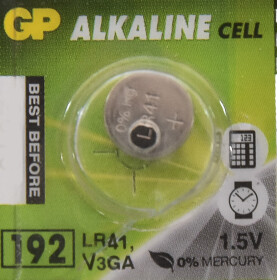 Батарейка GP Alkaline cell gp192 LR41 1,5 V 1 шт