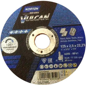 Круг отрезной NORTON Vulcan 70V111 125 мм