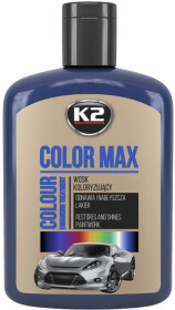 Цветной полироль для кузова K2 Color Max (Granat) темно-синий