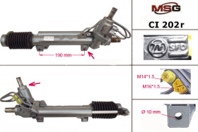 Рульова рейка MSG Rebuilding ci202r