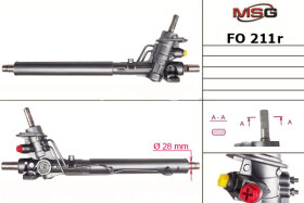 Рульова рейка MSG Rebuilding fo211r