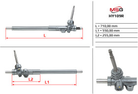 Рульова рейка MSG Rebuilding hy109r