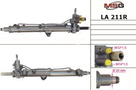 Рулевая рейка MSG Rebuilding la211r