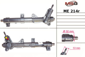 Рулевая рейка MSG Rebuilding me214r