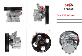 Насос ГУР MSG (відновлення) pe026r