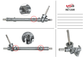 Рульова рейка MSG Rebuilding re120r