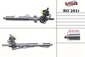 Рулевая рейка MSG Rebuilding ro201r