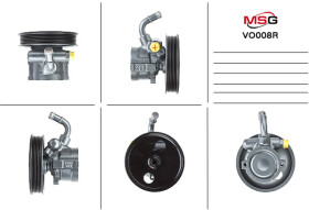 Насос ГУР MSG (відновлення) vo008r
