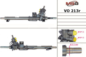 Рульова рейка MSG Rebuilding vo213r