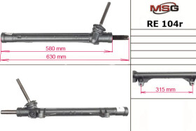 Рулевая рейка MSG Rebuilding re104r