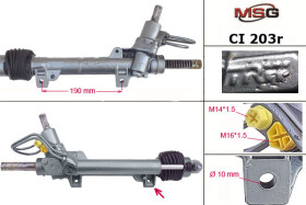 Рулевая рейка MSG Rebuilding ci203r