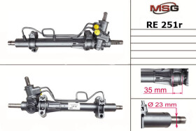 Рулевая рейка MSG Rebuilding re251r